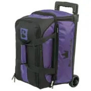 Brunswick Blitz Double 2 Ball Roller Purple Bowling Bag