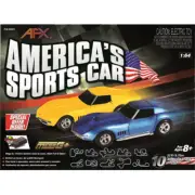 AFX AX22023 - 1/64 Scale AFX AMERICA'S SPORTS CAR CHEVY CORVETTE 32-FOOT MEGA...