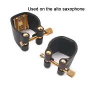 Brand New Saxophone Ligature For Alto Sax Accessories Black Clip Compact