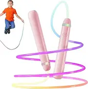 Jump Rope - Speed Jump Rope | Skipping Rope | Sports Light Up Adjustable Luminous Toy For Boys And Girls, Led, Light Up, Glowing, Exercise Equipment, Kids Toys