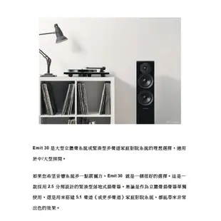 Dynaudio 丹拿 New Emit 30 落地喇叭 單體升級 音質更提升 鈦孚公司貨保固