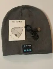 Bluetooth Beanie Hat - Gray