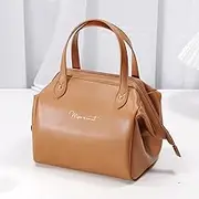 Lunch Bag for Women, Leather Cooler Tote Bag, Large Insulated Reusable Lunch Bag for Adult