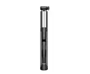 Aluminum Alloy Bluetooth Remote Control Mobile Phone Selfie Stick Fill Light Tripod Selfie Stick 360 Degree Rotation-Black