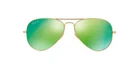 Ray Ban RB3025 Aviator Sunglasses 58 mm Metal FramePolarized Fl