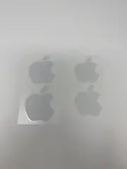 Apple Authentic White Logo Sticker Decal iphone ipod