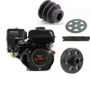 7hp Complete Engine Motor 210CC OHV #35 Clutch kit ATV Mower Go Kart Trike Drift