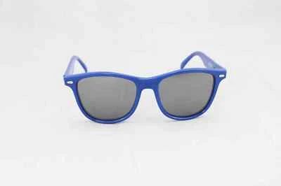 Alain Prost 031 Blue Sunglasses Gray Flash Lenses External Anti-Reflex