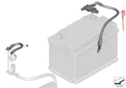 MINI CLUBMAN F54 Negative Battery Cable 6821204 61216821204 NEW GENUINE