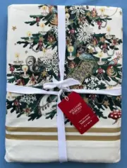 Williams Sonoma Twas the Night before ChristmasTablecloth 70 X 108 Rectangle NEW
