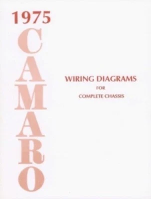 CAMARO 1975 Wiring Diagram 75