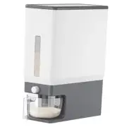 Rice Dispenser 25 Lbs(11.3kg), Rice Storage Container Sealed Moisture Proof