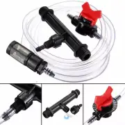 Garden Irrigation Device Venturi Fertilizer Injector Switch Water Tube Set 3/4"
