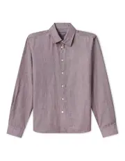 [Van Heusen Youth] Youth Fit Oxford Casual Shirt in Mahogany