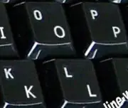GERMAN KEYBOARD STICKERS LABELS FOR COMPUTER LAPTOP TRANSPARENT WHITE NEW