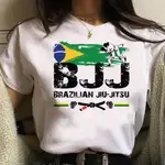 BJJ JIU JITSU T 恤女日本設計師 T 恤女設計師有趣的圖形服裝