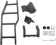 Aluminum Alloy Car Rear Door Climbing Ladder Tailgate Rack Trunk Shelf Compatible For Suzuki Jimny 2007-2017 Exterior Accessories