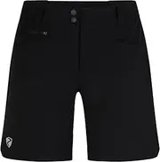 [Ziener] Neja Women's Outdoor Shorts/Cycling/Hiking Trousers - Breathable, Quick-Drying, Elastic Black