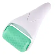 Beakey Ice Roller for Face Eyes Relief Puffiness Massager Roller-White/Green