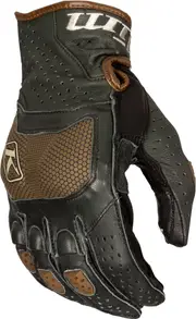 Klim Badlands Aero Pro, gloves short , color: Dark Grey/Brown , size: 3XL