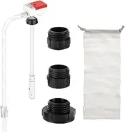 Fluid Transfer Pump, Motorcycle Liquid Pump Kit, Battery Powered Overfill Protection Transfer Device with Auto Stop Sensor and Extra Long Hose for Car Truck