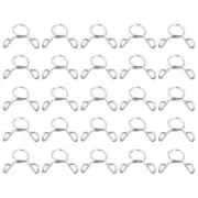25 Pcs Fuel Line Hose Tubing Spring Clips 7mm Water Pipe Spring Clip Clamps