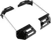 Motorcycle Back top Box case Motorcycle Top Box Corner Side Rear Trunk Tool Case Aluminum Alloy Tail Box Protection Corner Side Luggage(4 Corners with Pipe)