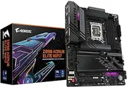 GIGABYTE Z890 AORUS Elite WIFI7 Motherboard - Supports Intel Core Ultra (Series 2) CPUs, 16+1+2 Phases VRM, up to 8800MHz DDR5 (OC), 1xPCIe 5.0 + 3xPCIe 4.0, Wi-Fi 7, 2.5GbE LAN, Thunderbolt 4
