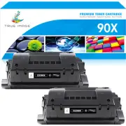 2x Black Toner Compatible With HP 90X CE390X LaserJet 600 M602n M602dn M4555fskm