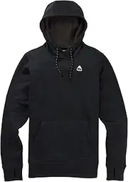 [Burton] Women's Standard Oak Pullover, Folkstone Gray Heather/Folkstone Blanket Stripe