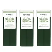 Caronlab Pure Olive Oil Wax Cartridges Wax 100ml x3 Roll On Strip Waxing