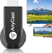 Wireless Display Adapter Streaming Device For Tv Wifi 1080p Transmitter And Receiver, Mobile Screen Mirroring Receiver Dongle For Phone/Pad/Android To Tv Projector Support Miracast Airplay Dlna