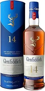 [Glenfiddich] 14 Year Old Bourbon Barrel Single Malt Scotch Whisky 700 ml
