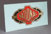 PRECUT NATIONAL RADIO CORPORATION WATER SLIDE DECAL FOR TUBE RADIO