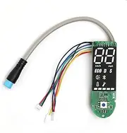 ZAPYVET Bluetooth Dashboard, for Xiaomi, M365 Pro 1S Pro 2 MI3 4Pro Electric Scooter with Protect Cover Display Upgrade Repair Parts Electric Scooter Display Screen(M365-Pro)