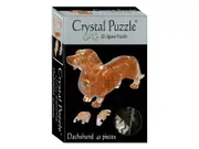 3D Dachshund Crystal Puzzle