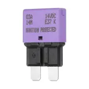 1 Pack 14V DC 3A Purple ATC/ATO Automatic Mini Resettable Fuse for Car