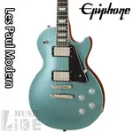 『搖滾必備』免運 EPIPHONE LES PAUL MODERN 電吉他 FADED PELHAM BLUE 可切單