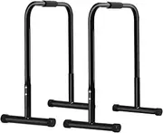 Centra Dip Bar,Dip Station Stand Exercise Strength Train for Full Body, Parallette Push Up Stand,Adjustable Height 74CM-89CM, Home Gym Equipment