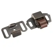 Retro Cabinet Wardrobe Single Roller Catch Ball Latches Hardware Copper