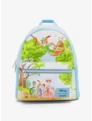 Loungefly Disney Robinhood Robin Hood Flying Mini Backpack Tagalong Toby Turtle