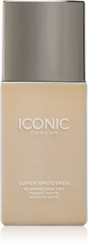 Iconic London Super Smoother Blurring Skin Light Hydrating Foundation Color Warm Fair 30 Ml