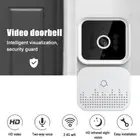 Smart Wireless Outdoor Doorbell Camera with Indoor Chime and Cloud Storage