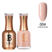 Billionaire Gel Polish UV LED & Nail Lacquer Duo 004 Creme Nude 15ml