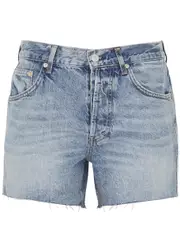 Free People Ivy Denim Shorts - Light Blue - W27 W27