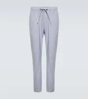 [Frescobol Carioca] Frescobol Carioca Oscar cotton and linen chinos 34 grey