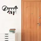 Iron Coat Hanger Festive Atmosphere Key Holder Versatile Dog Wall Rack Clothes
