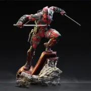 Deadp00l 1/8 27cm 3D print figure Model Kit Unpainted Unassembled GK