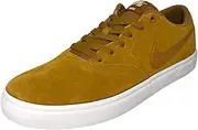 [Nike] Unisex Adults Sb Check Solar Skateboarding Shoes, Multicolour (Burgundy Crush/Gunsmoke/White/Black 602)
