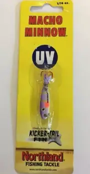Northland Fishing Tackle Macho Minnow lure jig 1/16oz MOMUV1-46-UV PURTIG-SHIP24